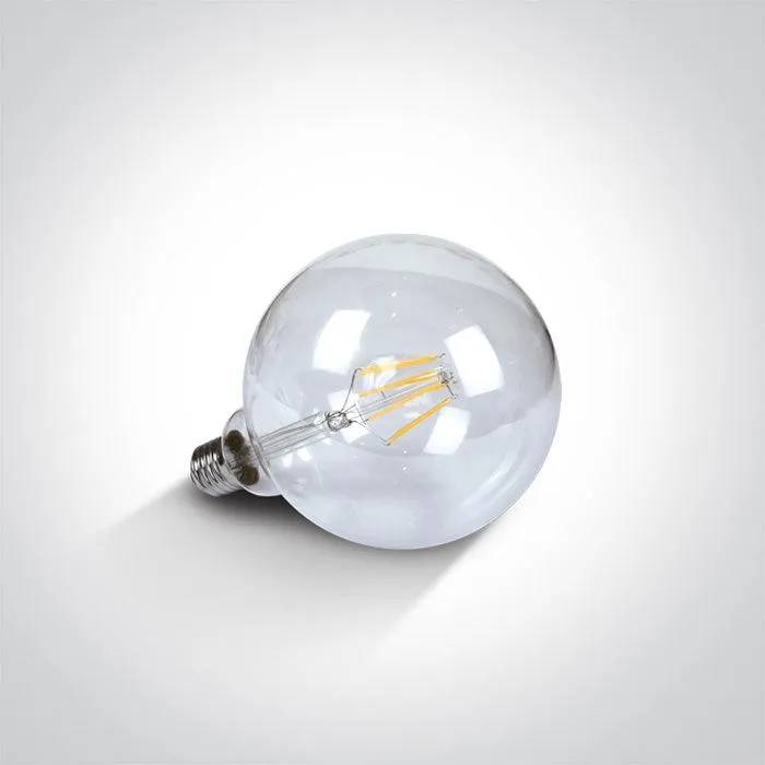 9G06RD/A/E RETRO LED 7W AMBER G125 E27 230V DIMMABLE