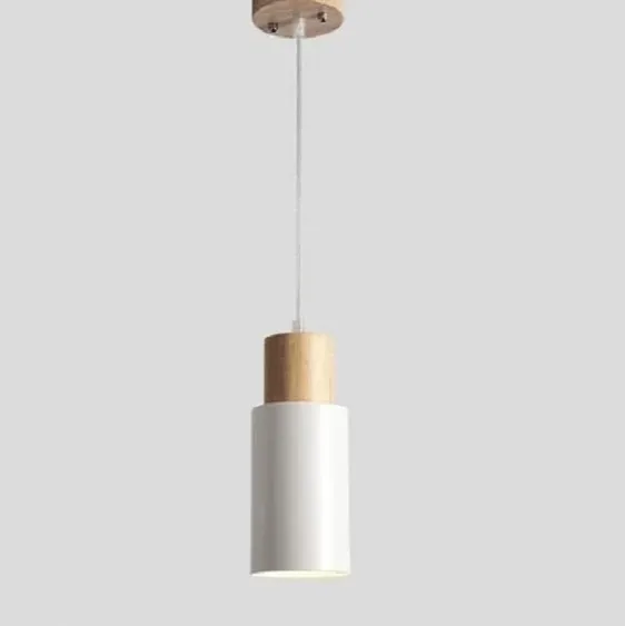 Ambrose - Modern Nordic Long Hanging Wood Light