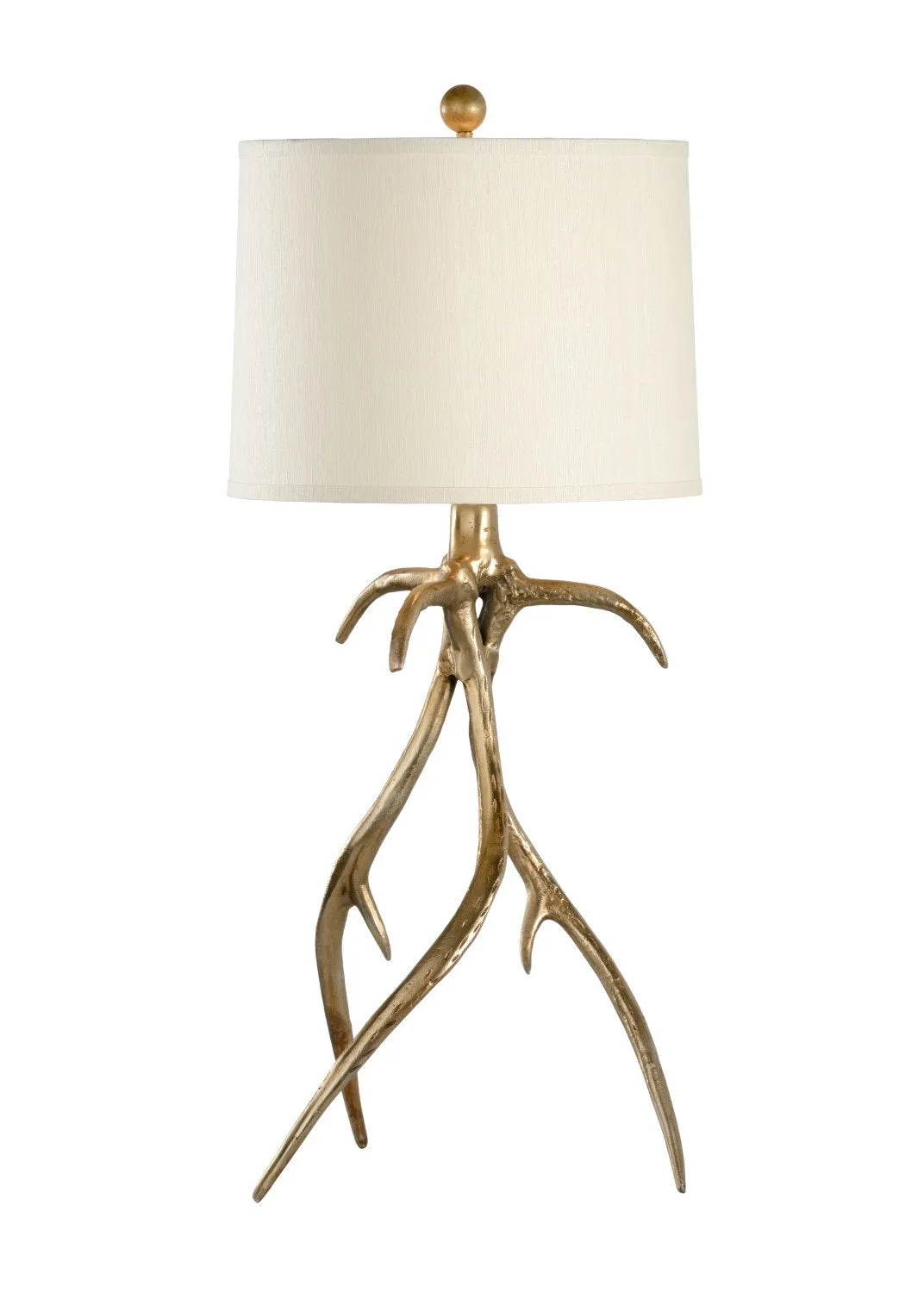 Antler Hall Lamp - Brass