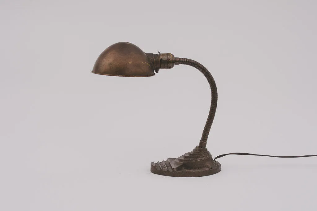 Art Deco Gooseneck Lamp