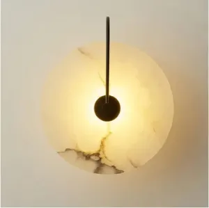 Art decor wall lamps indoor modern stone led wall light