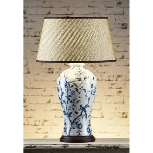 Ashleigh Table Lamp Base Blue/White