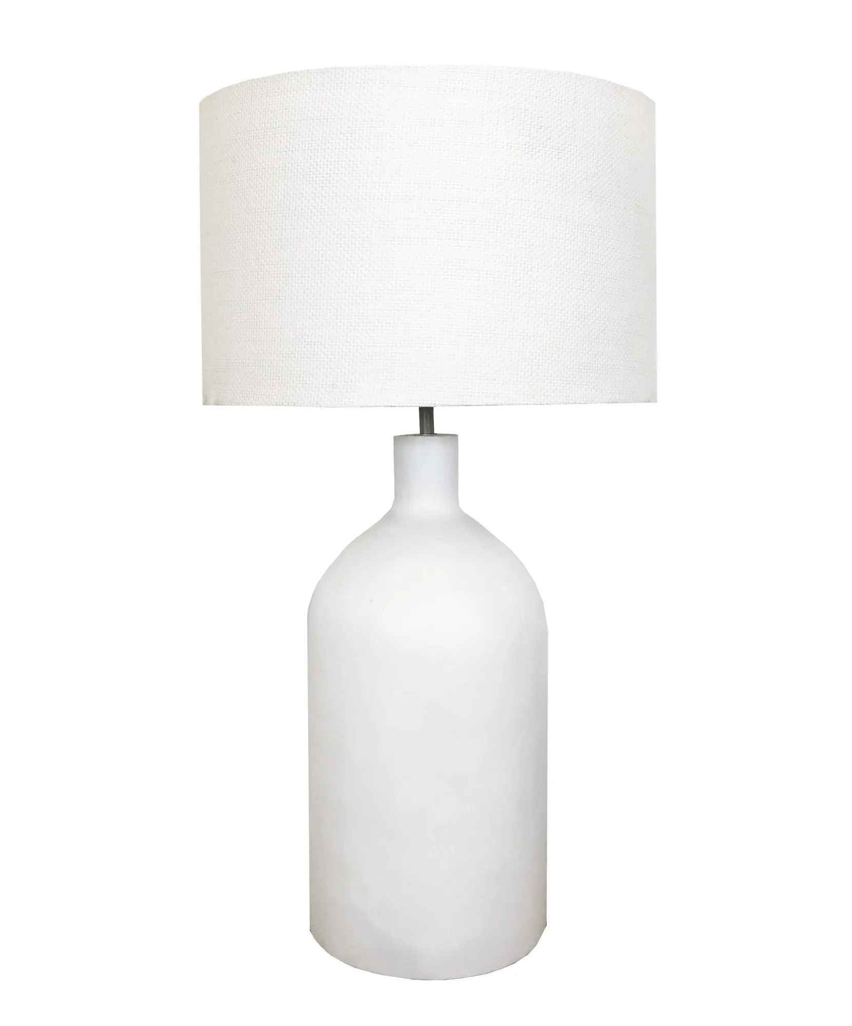 Bell Wooden Lamp Limed White