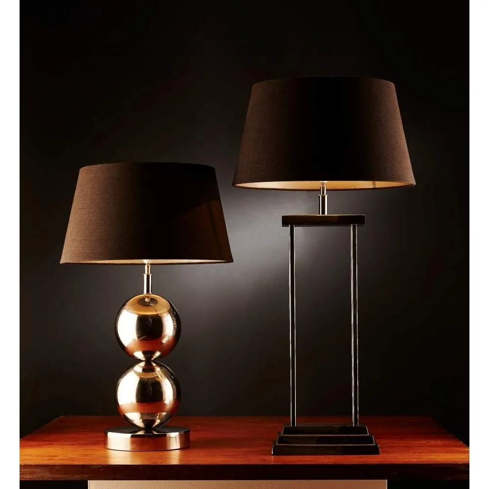 Bondi Table Lamp Base Nickel