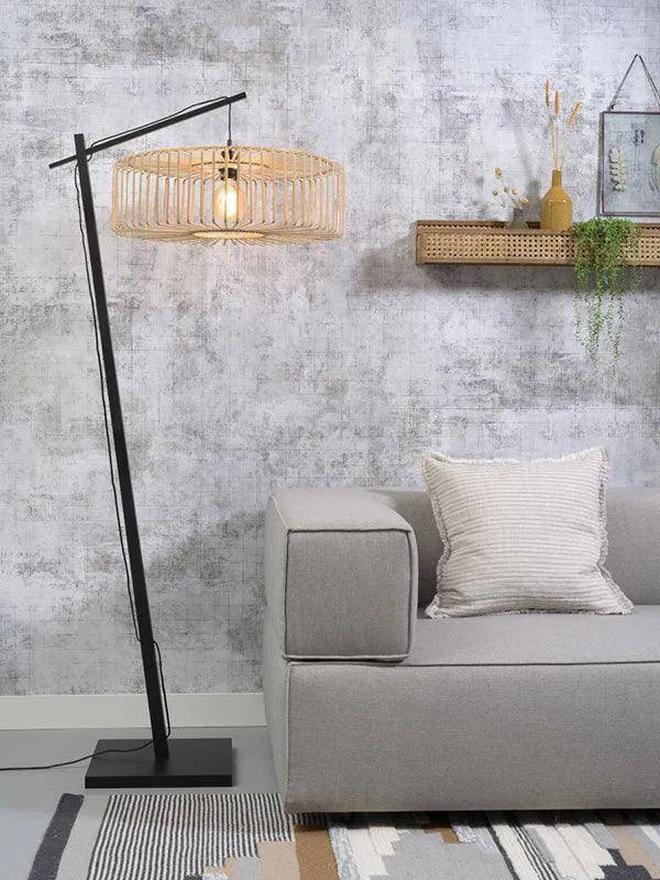 Bromo Black Floor Lamp