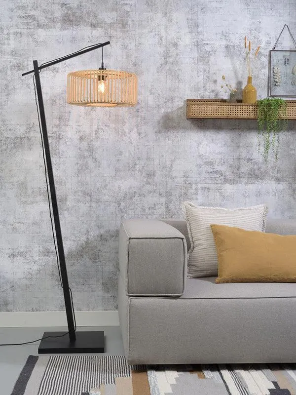 Bromo Black Floor Lamp