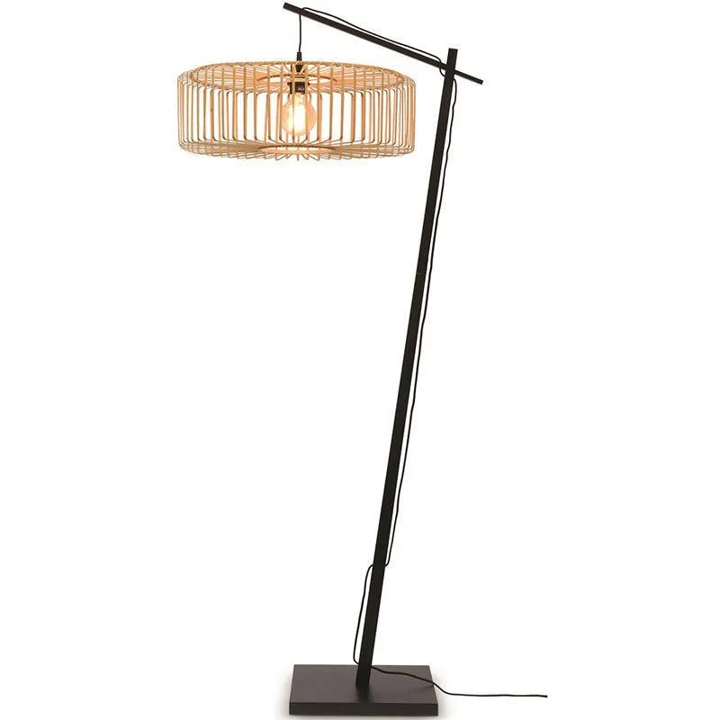 Bromo Black Floor Lamp