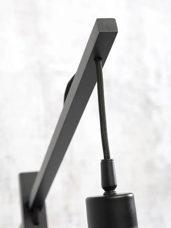 Bromo Black Floor Lamp