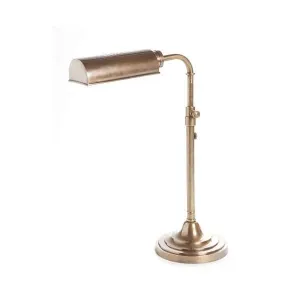 Brooklyn Desk Lamp Antique Brass