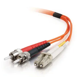 C2g Low-Smoke Zero-Halogen - Patch Cable - Lc Multi-Mode (M) To St Multi-Mode (M) - 2 M - Fibre Optic - 62.5 / 125 Micro