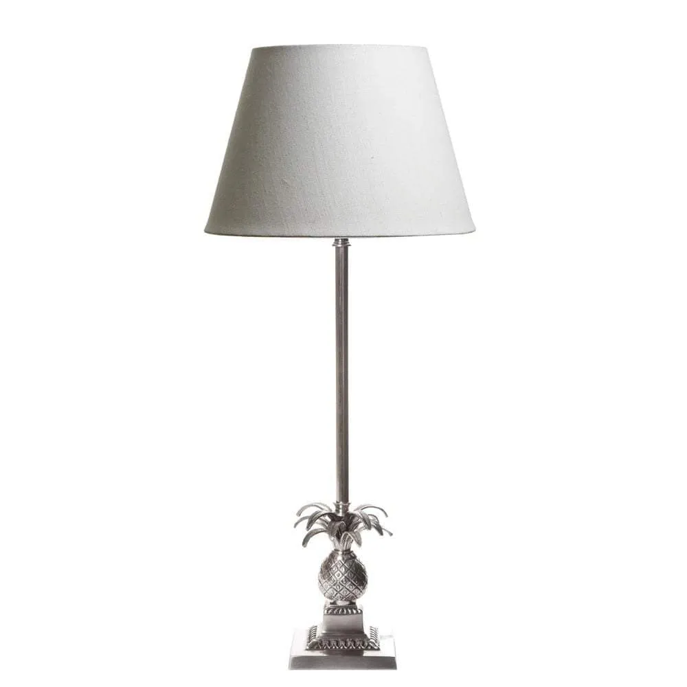 Caribbean Table Lamp Base Ant.Silver