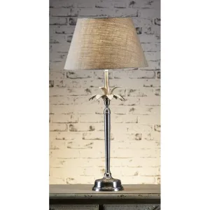 Casablanca Table Lamp Base Ant.Silver