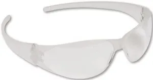 Checkmate Wraparound Safety Glasses Clr Polycarbonate Frame Uncoated Clr Lens