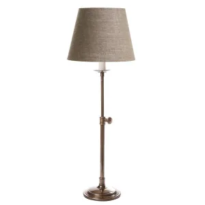 Davenport Table Lamp Base Ant.Brass