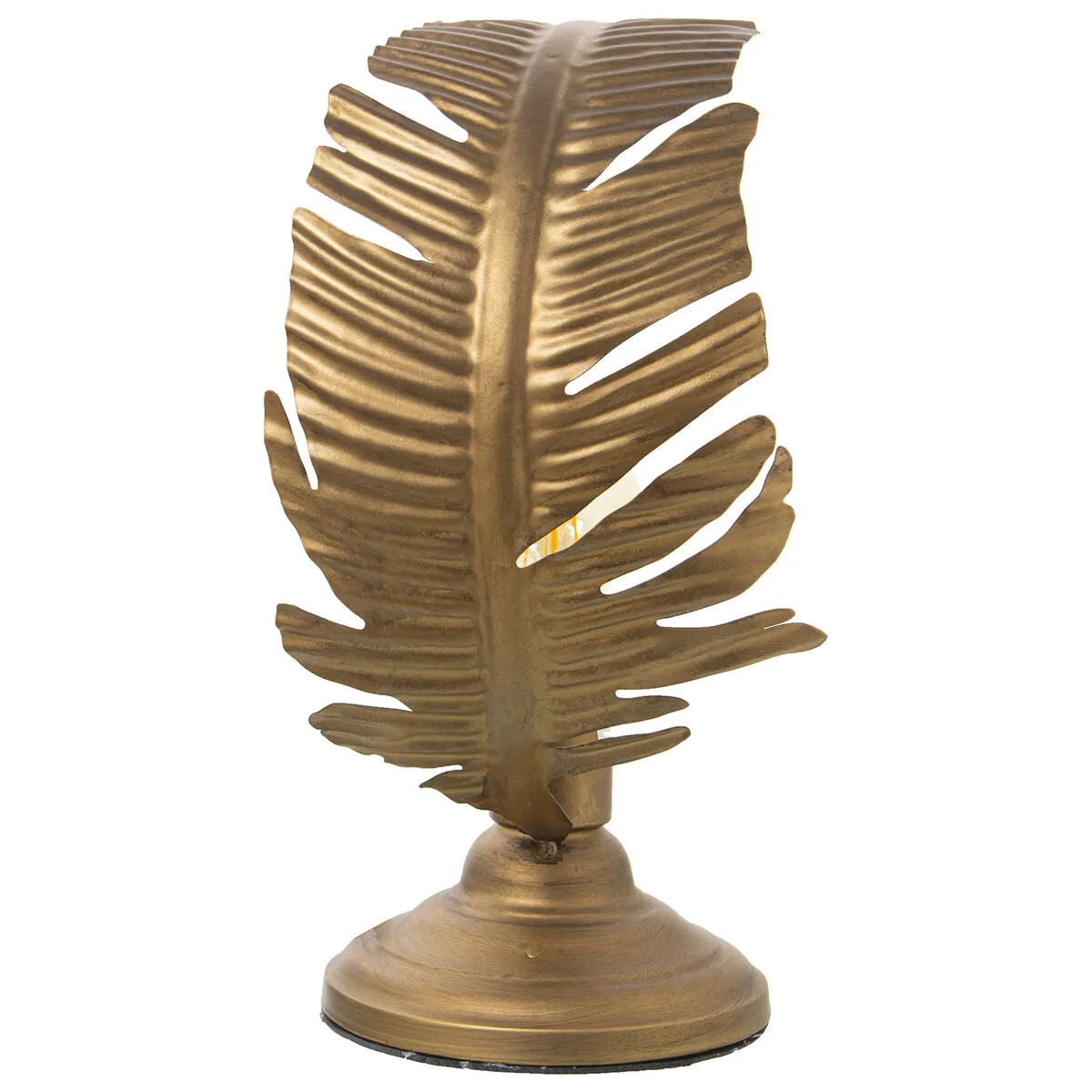 Desk lamp Alexandra House Living Gold Metal 60 W 21 x 36 x 17 cm