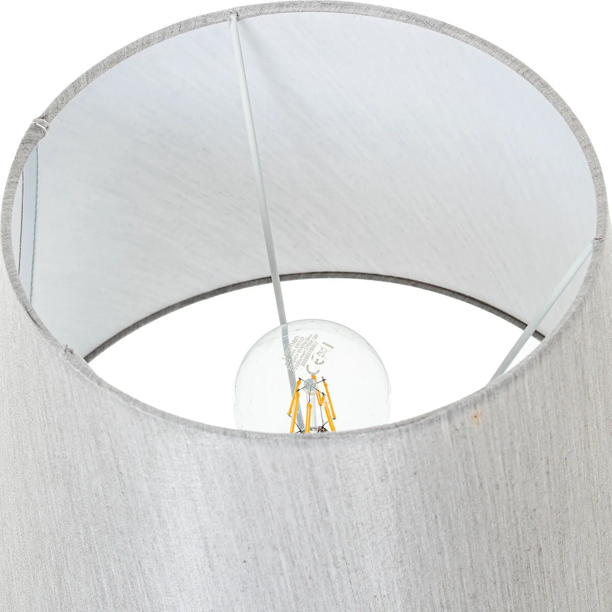 Desk lamp Alexandra House Living Grey 40 W 28 x 53 x 28 cm