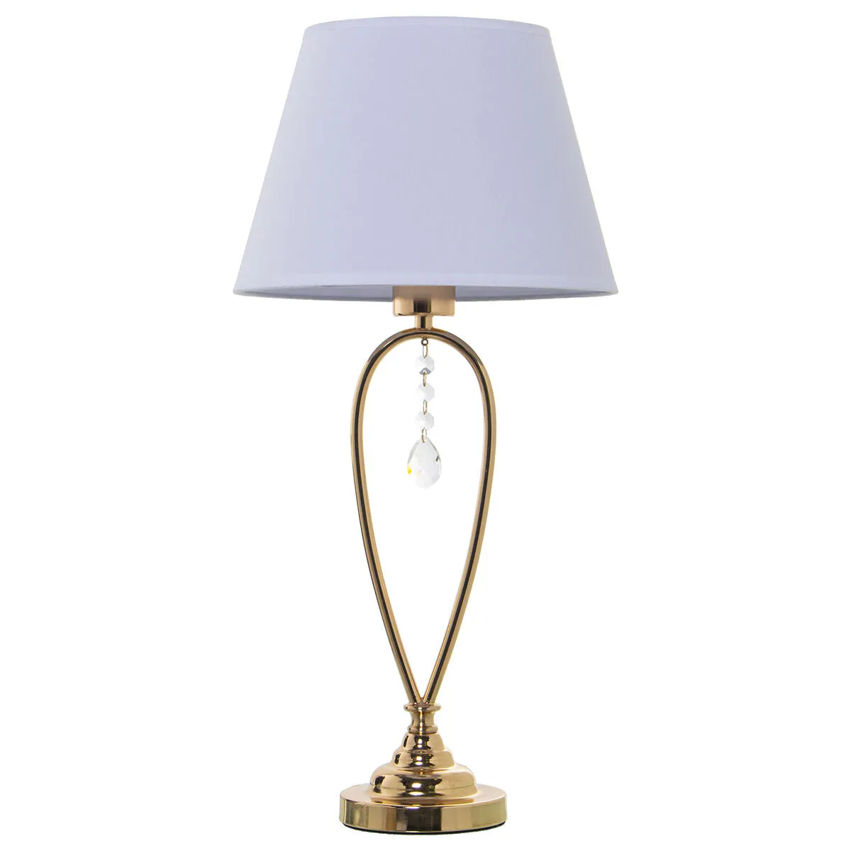 Desk lamp Alexandra House Living Multicolour Golden Metal 40 W 28 x 57 x 28 cm