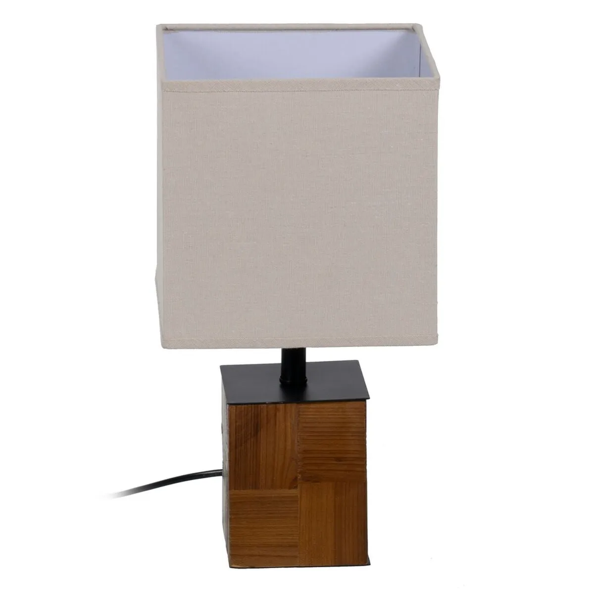 Desk lamp Brown Cream 60 W 220-240 V 20 x 20 x 40 cm