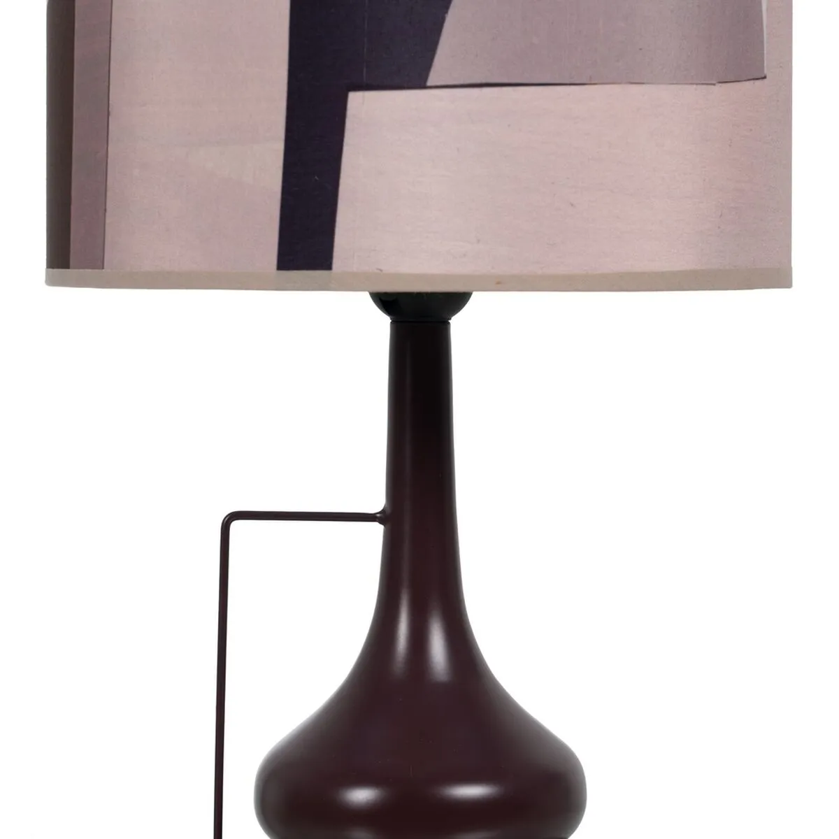 Desk lamp Brown Iron 60 W 220-240 V 25 x 25 x 42 cm