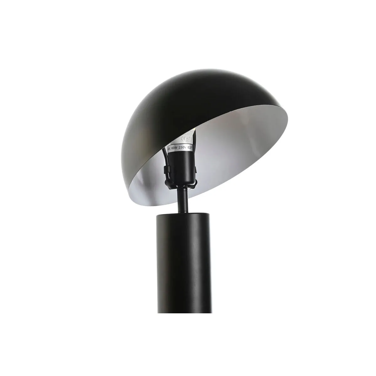 Desk lamp DKD Home Decor 24 x 24 x 46 cm Black Metal 220 V 50 W