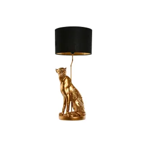 Desk lamp Home ESPRIT Black Golden 33 x 33 x 78,5 cm