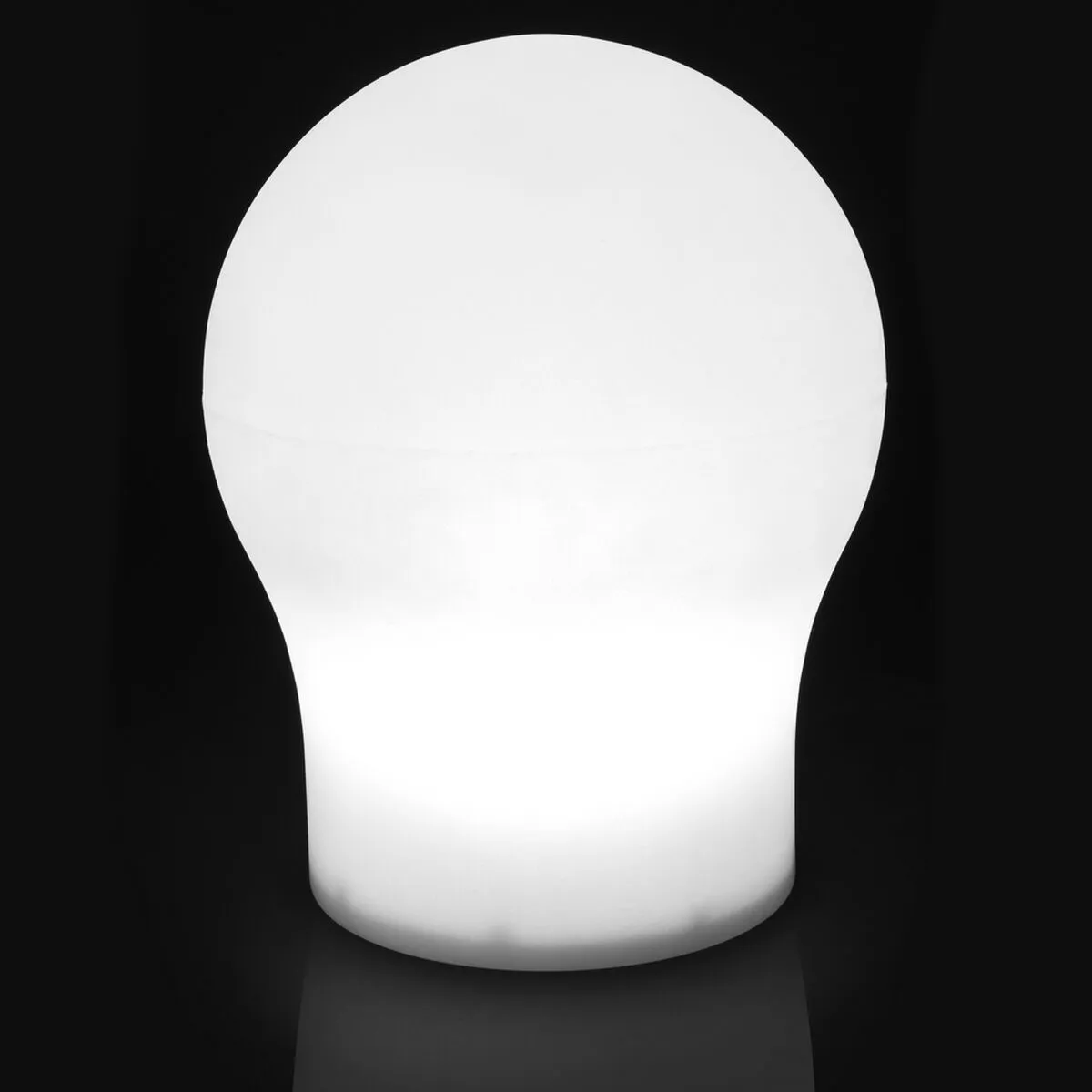 Desk lamp Lorna White Polyethylene 22 x 22 x 28 cm