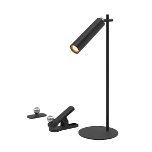 Desk Lamp V-Tac Vt-7413 4In1, Wall Lamp, Clip, Torch 3W Led 37Cm 4000K 300Lm (Sku 23042) Black