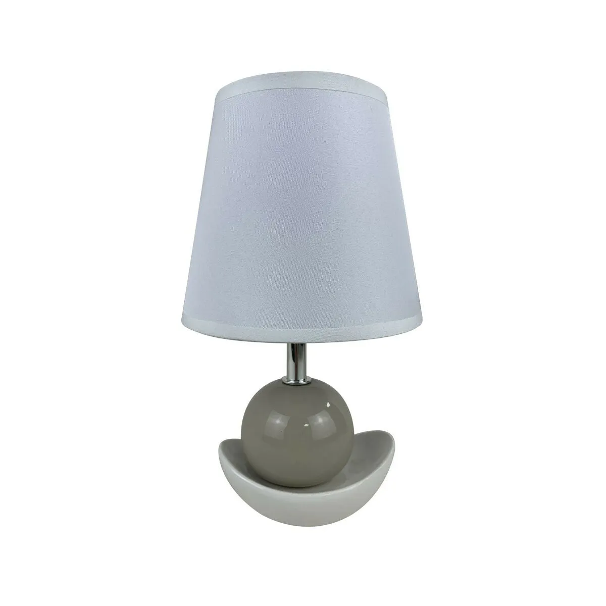 Desk lamp Versa Noela Beige Ceramic 15 x 25 x 12 cm