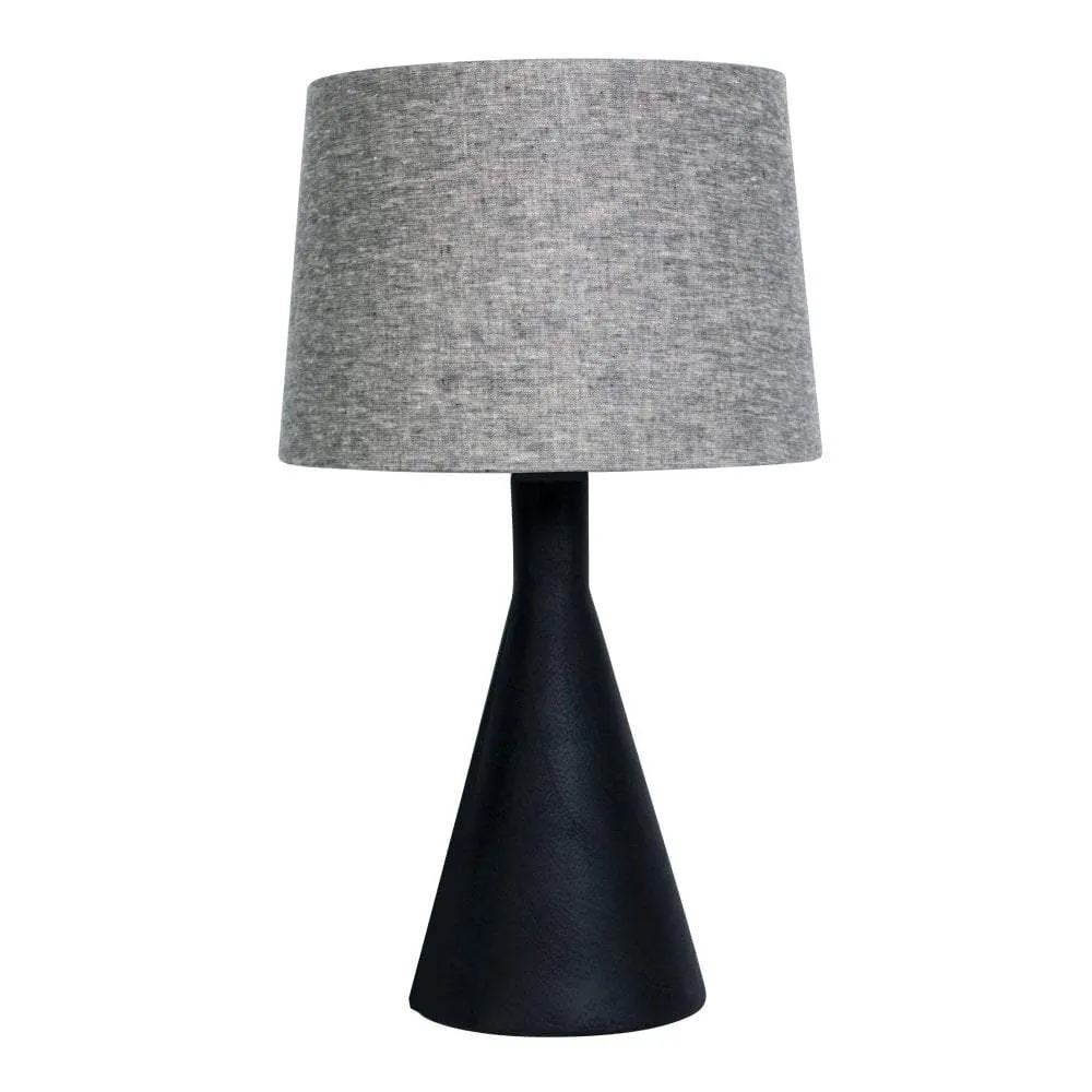 Edge Lamp Tall Black