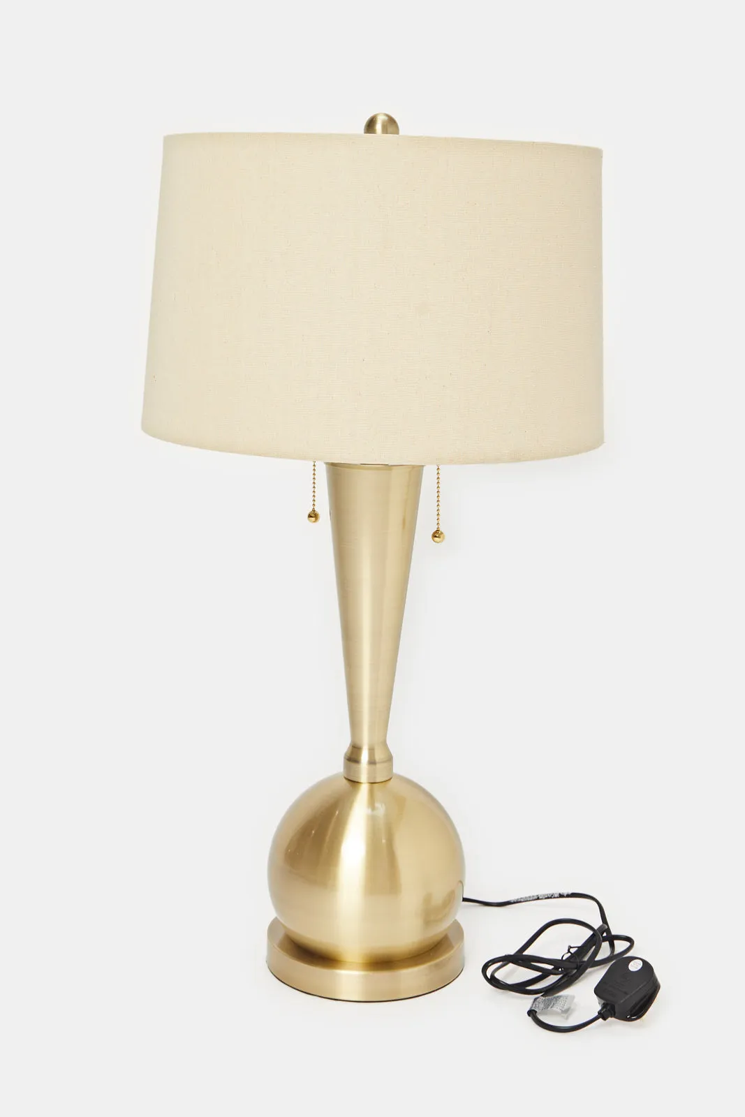 Gold Metal Base Table Lamp