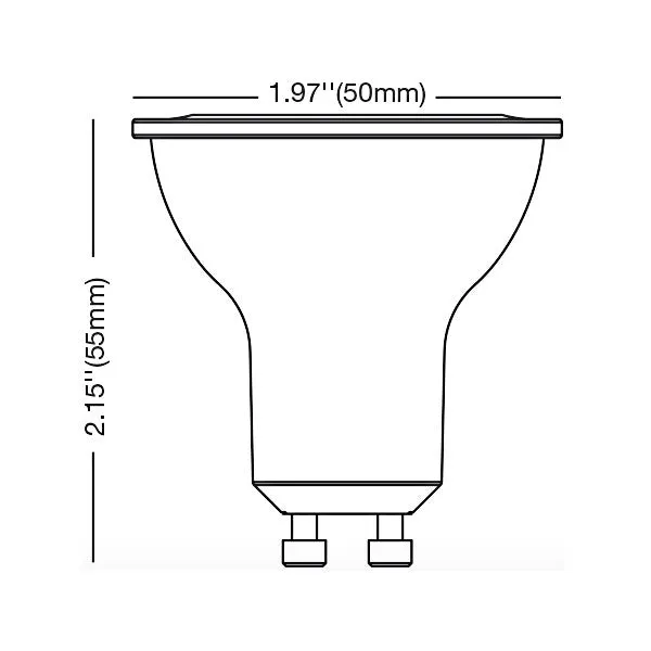 Green Creative 6GU10DIM/827FL35 (57987)