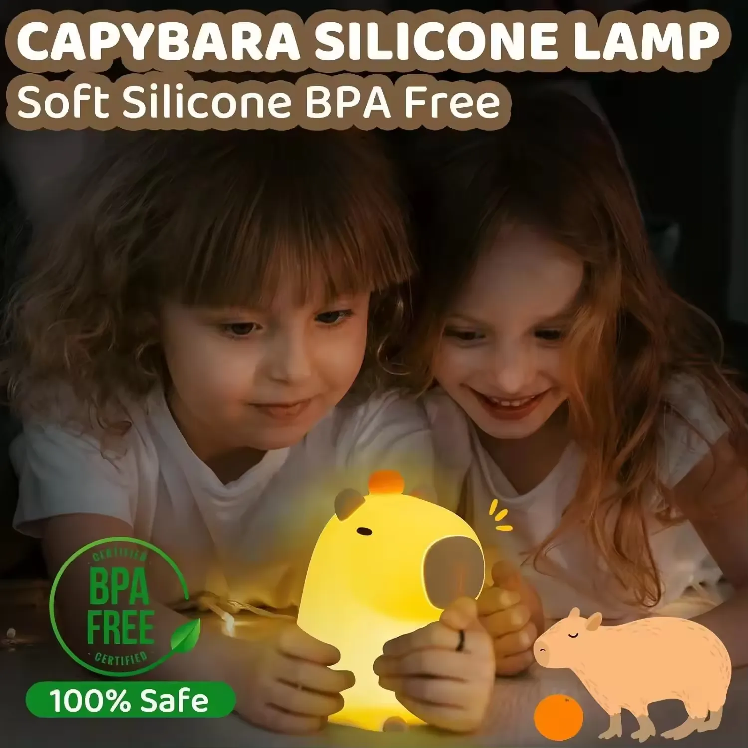 Guinea Pig Silicone Night Light