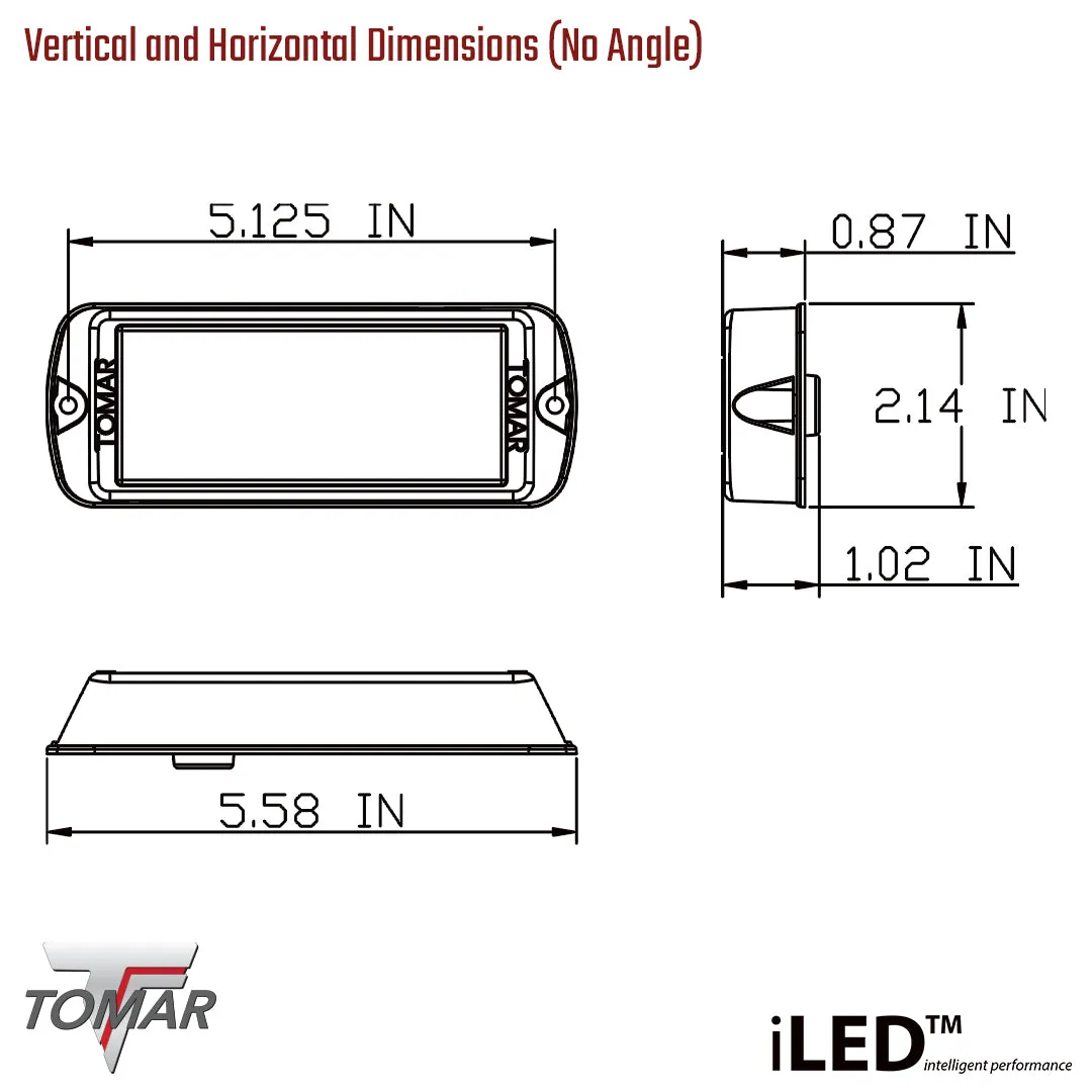 iLED™ Series Tri-Color Warning, Dual-Mode Pre-Programmed LED Light