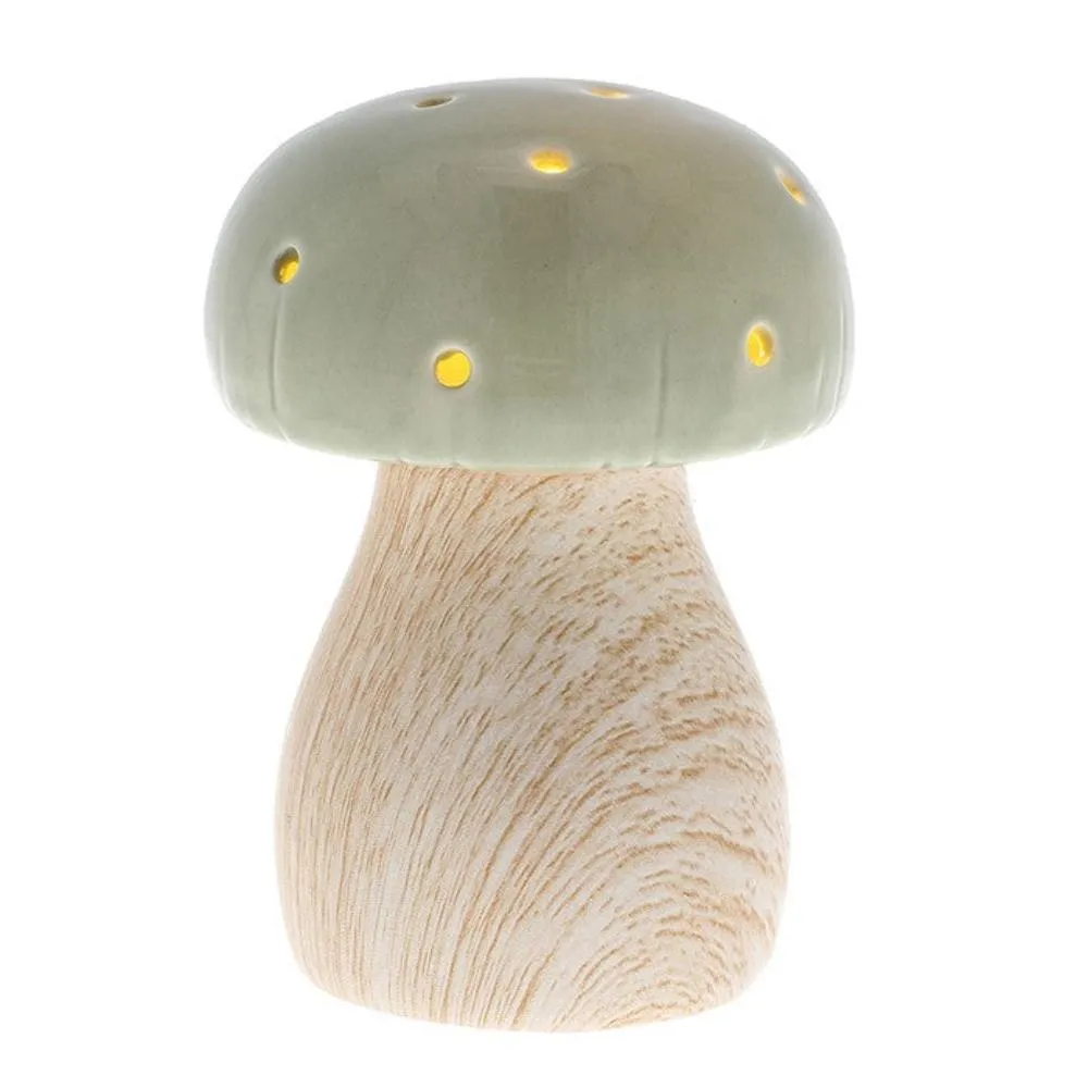 Joe Davies 11cm Mushroom Glow Lamp - Sage