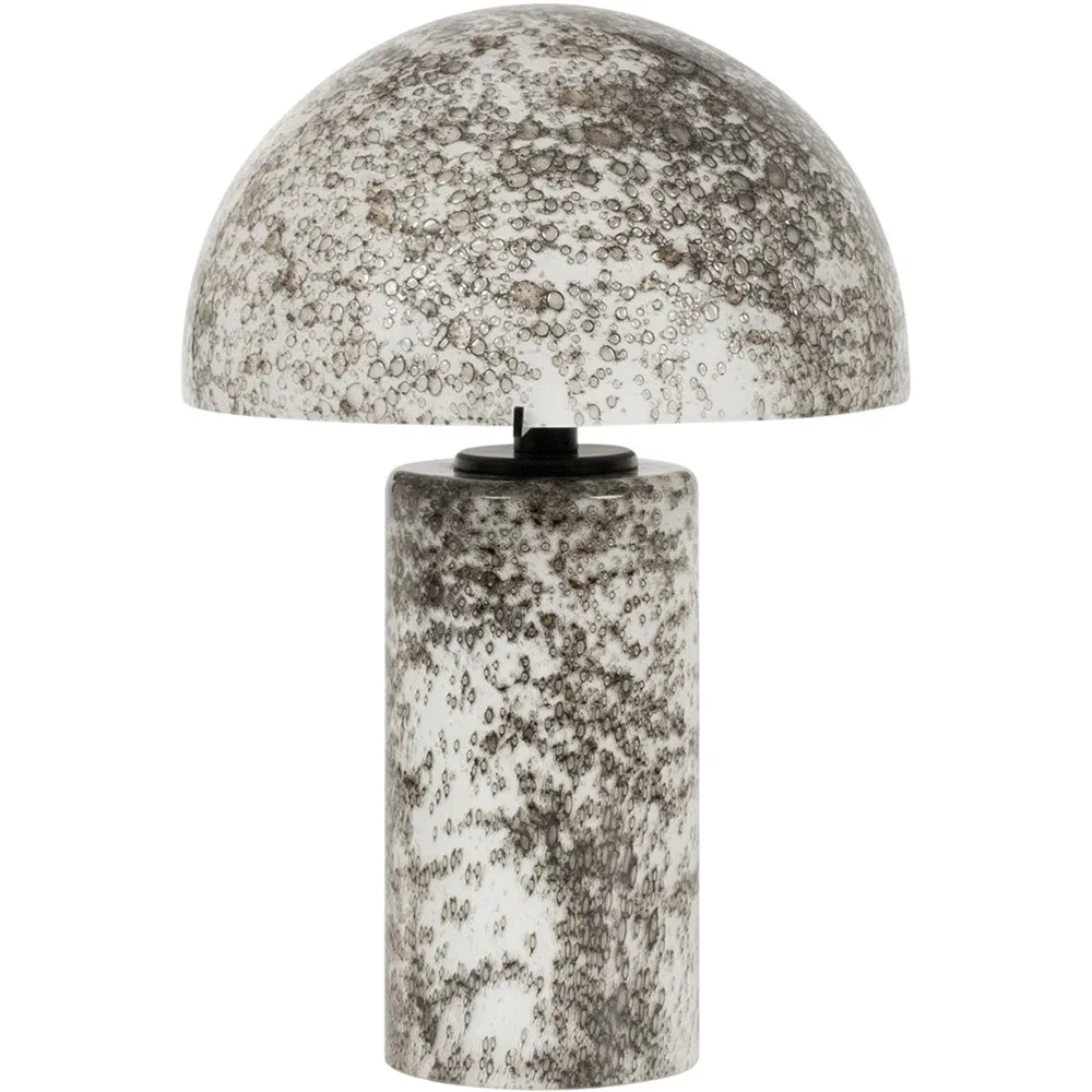 Kassiani Table Lamp – White Volcanic Glass