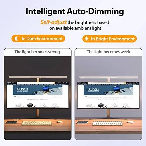 LED ScreenLinear Focus Series,Eye-Care Architect Clamp Desk Lights for Home Office  (31.5Inch)