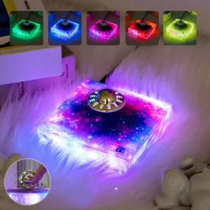 Levitating UFO Galaxy Lamp – Magnetic Suspension Star Light