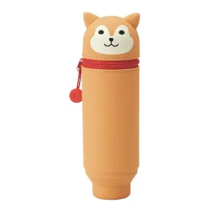 Lihit Lab Punilabo Stand Up Pen Case - Shiba Dog