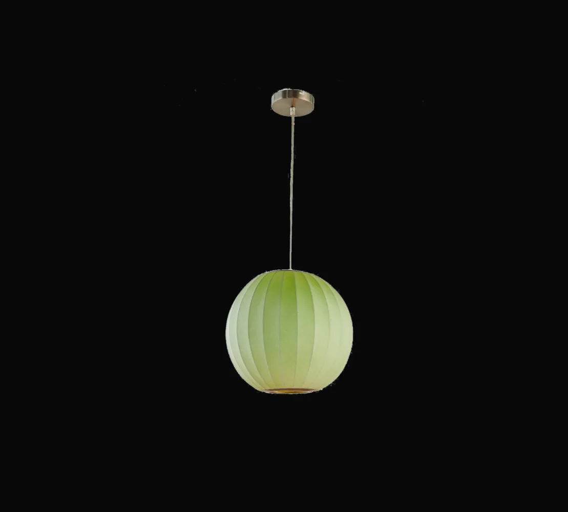 LM10906-13GR Round Green Ceiling Cocon Lamp