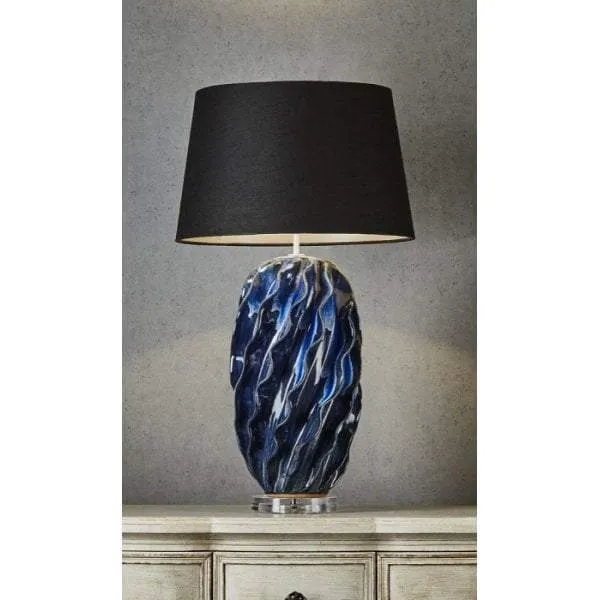 Longchamp Table Lamp Base Blue