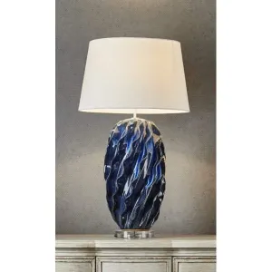 Longchamp Table Lamp Base Blue