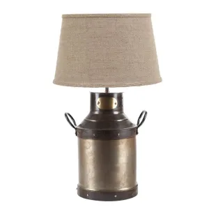 Milk Churn Lamp Base