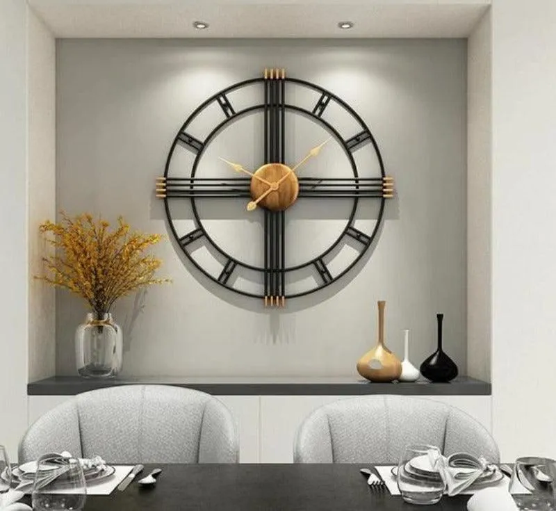 Moisture-Proof, Dustproof Metal Wall Clock