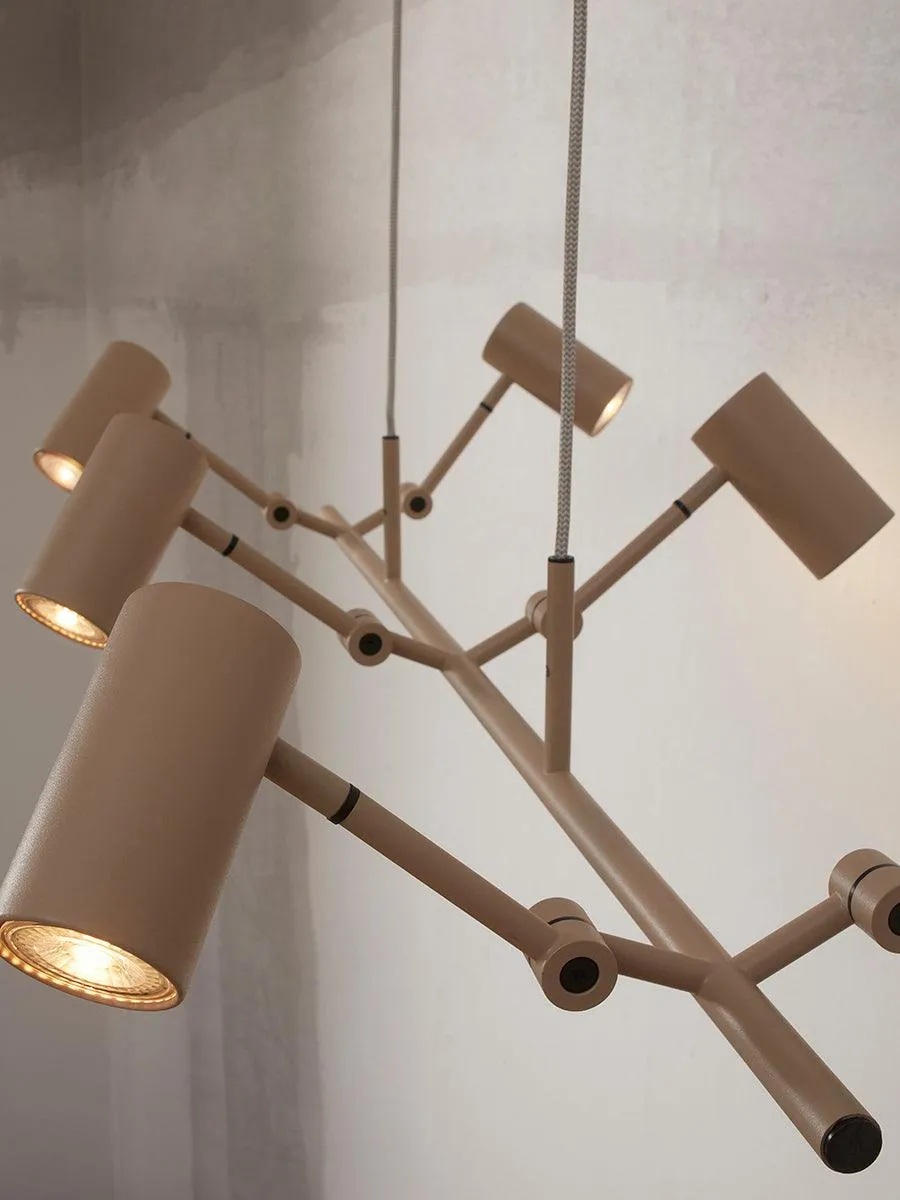 Montreux 6 Arm Hanging Lamp