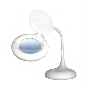 Native Lighting - Chameleon Desk Magnifier (3 x magnification, dimmable with 3 colour temperature)