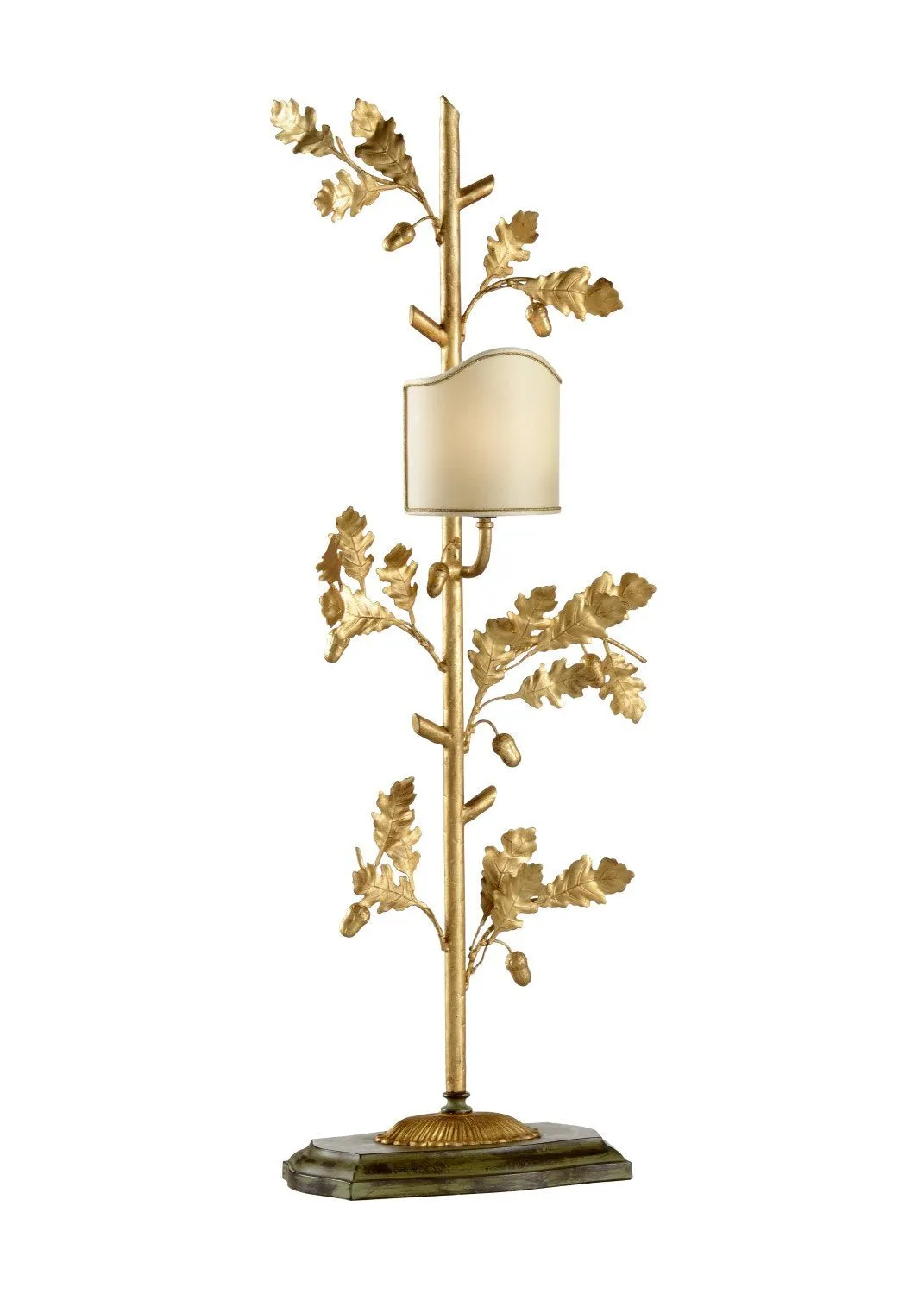 Oak Leaf Left Lamp