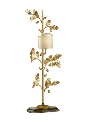 Oak Leaf Left Lamp