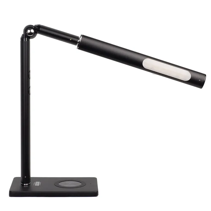 Otsego Dynamic Color LED Desk Lamp w/Wireless   USB Charging