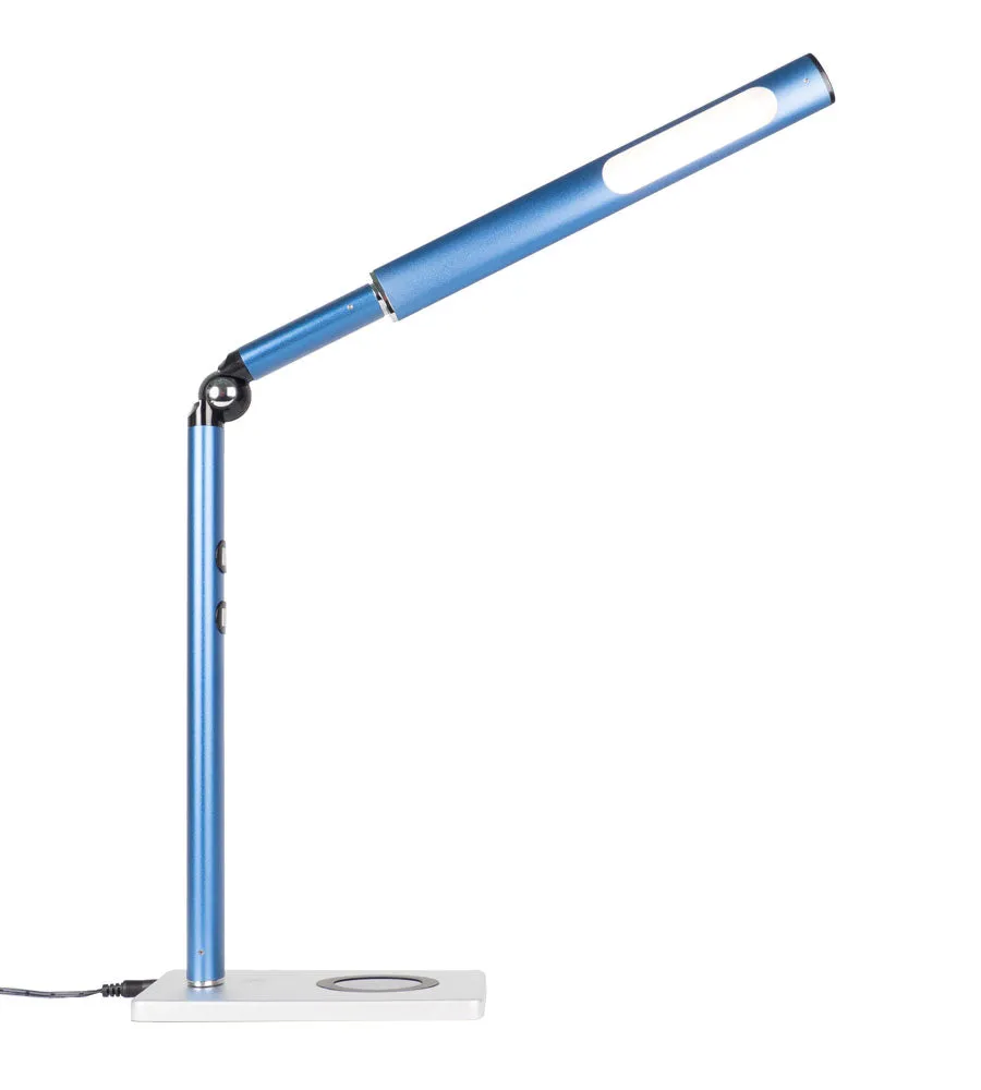 Otsego Dynamic Color LED Desk Lamp w/Wireless   USB Charging