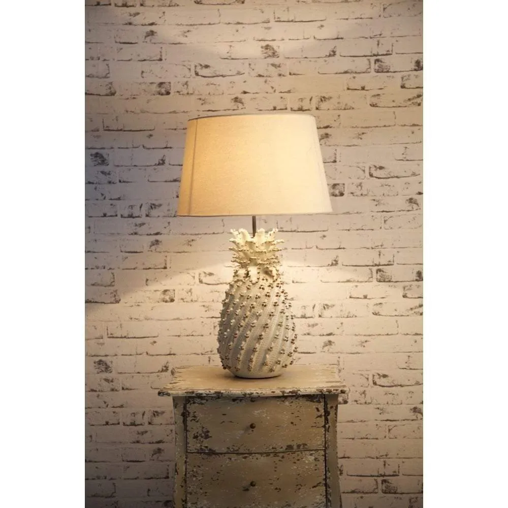 Pineapple Table Lamp Base White